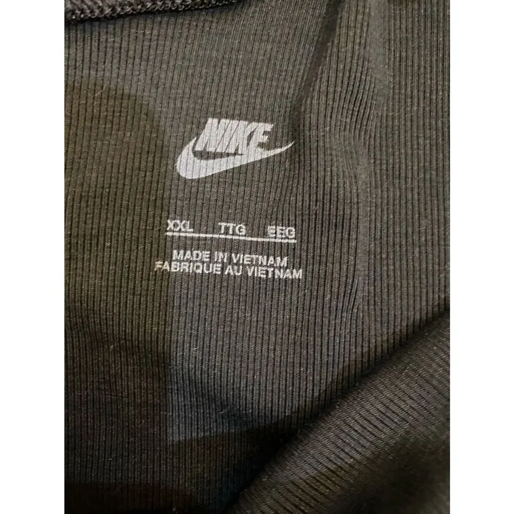 Nike Sportswear Chill Knit Black Long Sleeve Top Women’s Size XXL